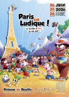 Affiche du Festival Paris est Ludique ! 2026